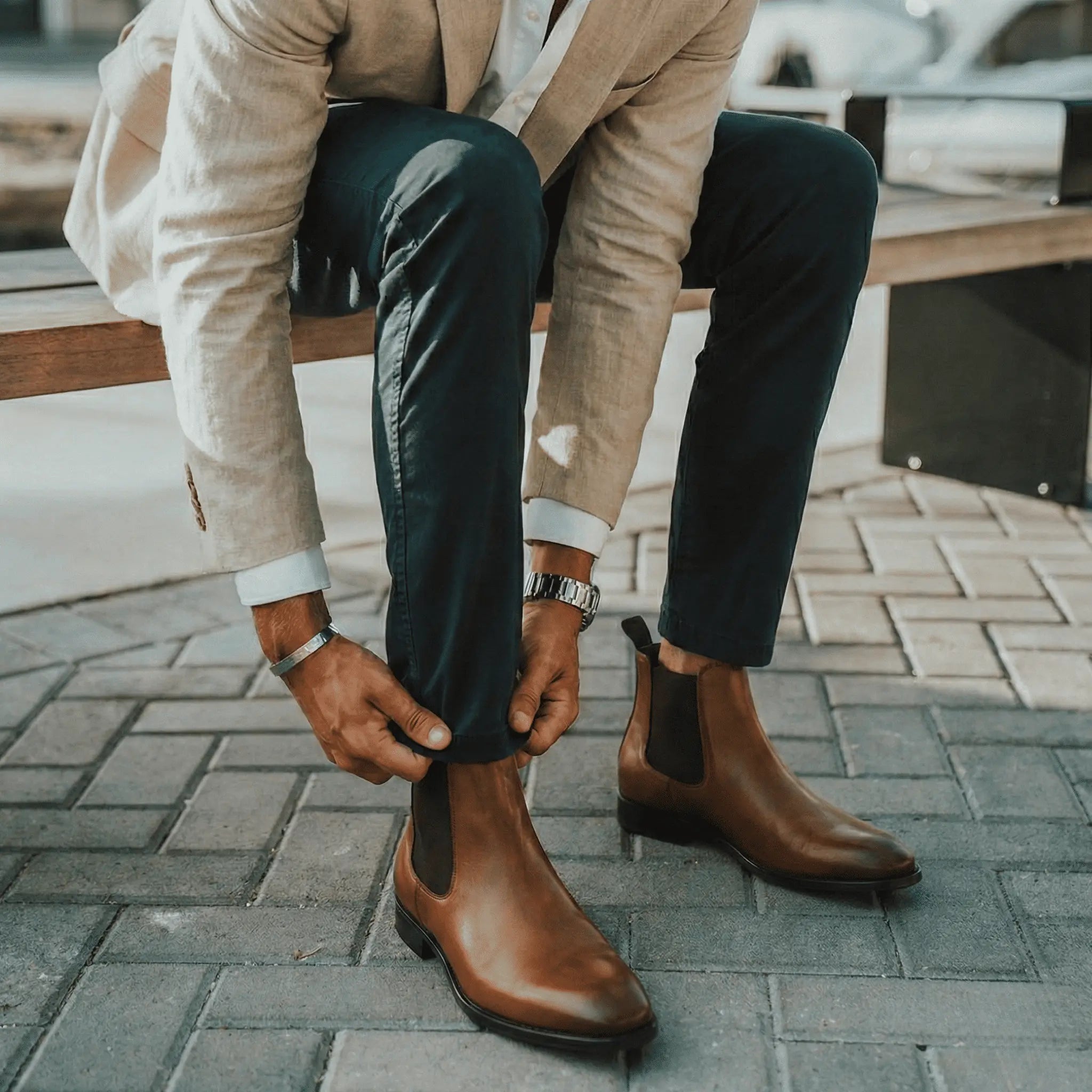 Men’s Leather Chelsea Boots