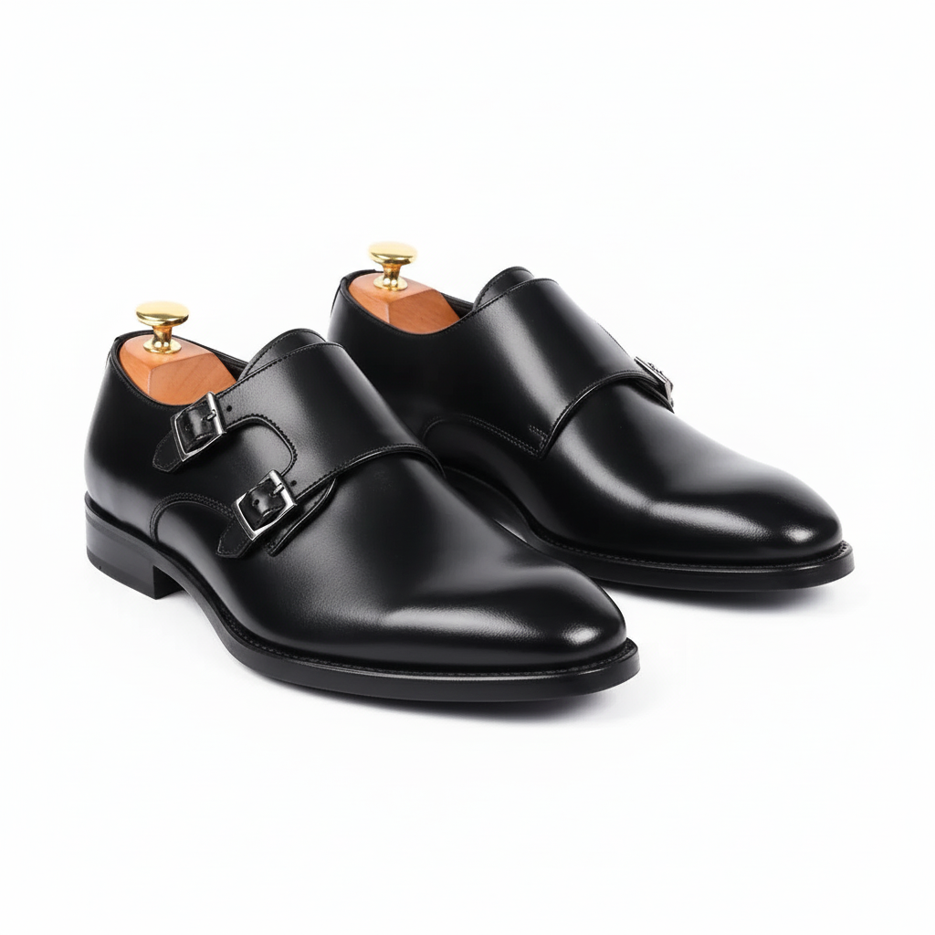 Zapatos clásicos Monk Strap para hombre