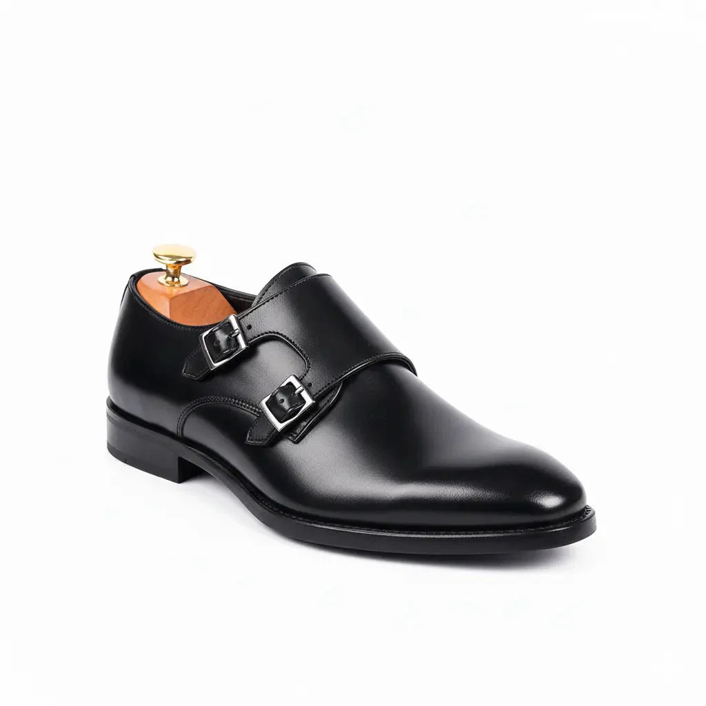 Zapatos clásicos Monk Strap para hombre