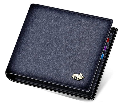 Petrallia Men’s Genuine Leather Wallet – Classic Premium Accessory for Everyday Elegance