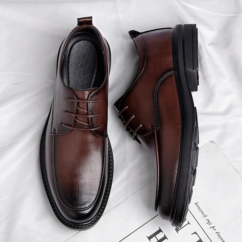 Genuine Leather Oxford Shoes