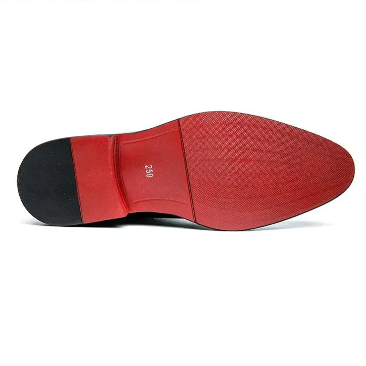 Men's Oxford Shoes Retro Carved Lace-Up