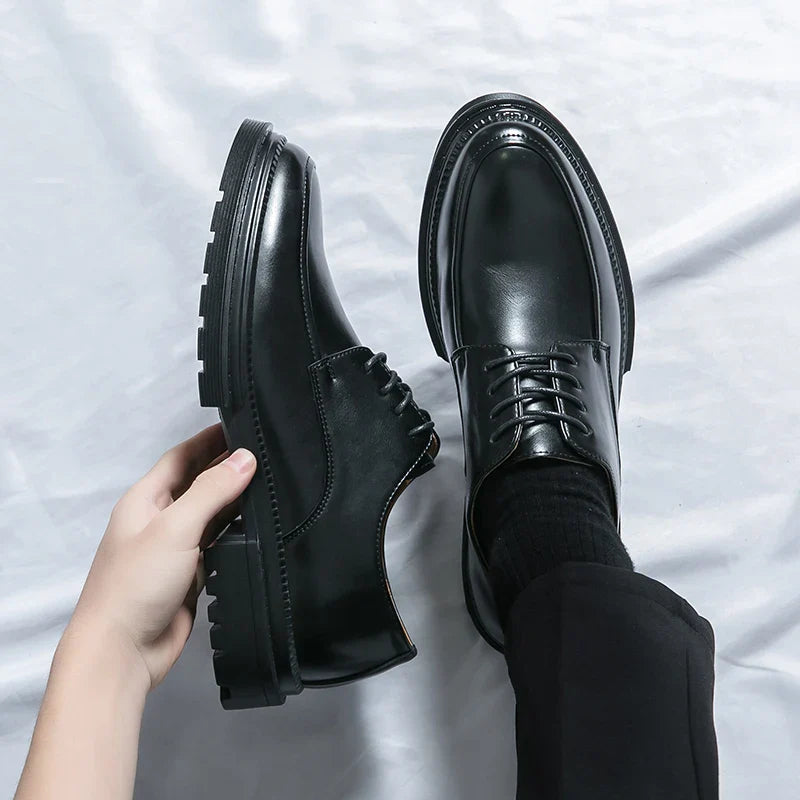 Zapatos Oxford clásicos de vestir para hombre