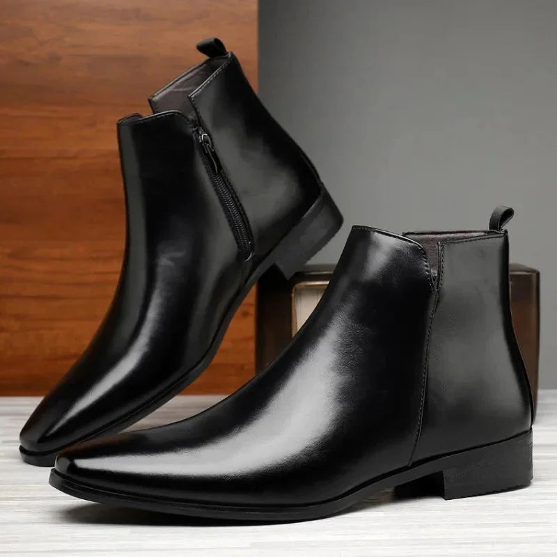 Men´s Leather Chelsea Boots British Style