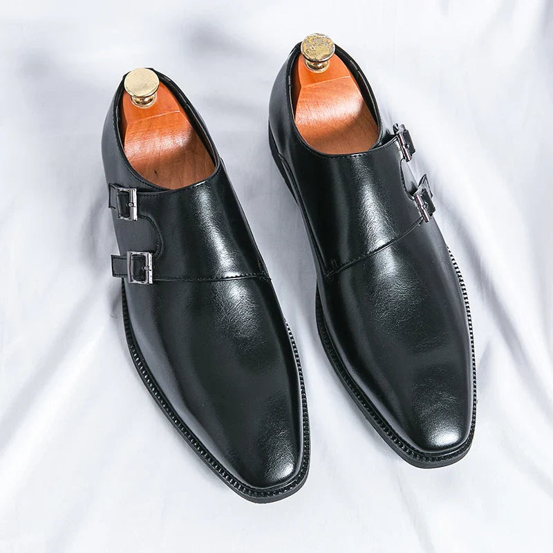 Zapatos clásicos Monk Strap para hombre
