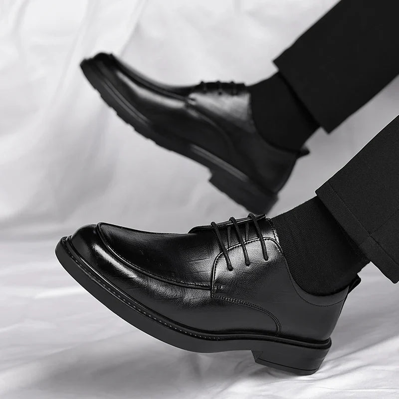 Genuine Leather Oxford Shoes