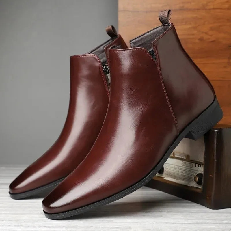Men´s Leather Chelsea Boots British Style