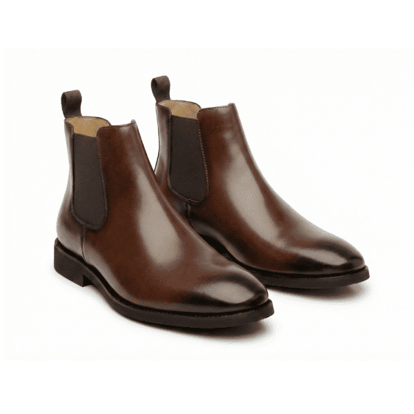 Men’s Leather Chelsea Boots – British Style for Work and Urban Wear