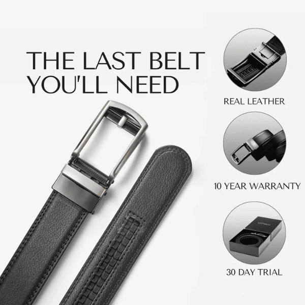 Genuine Leather Men’s Belt Automatic