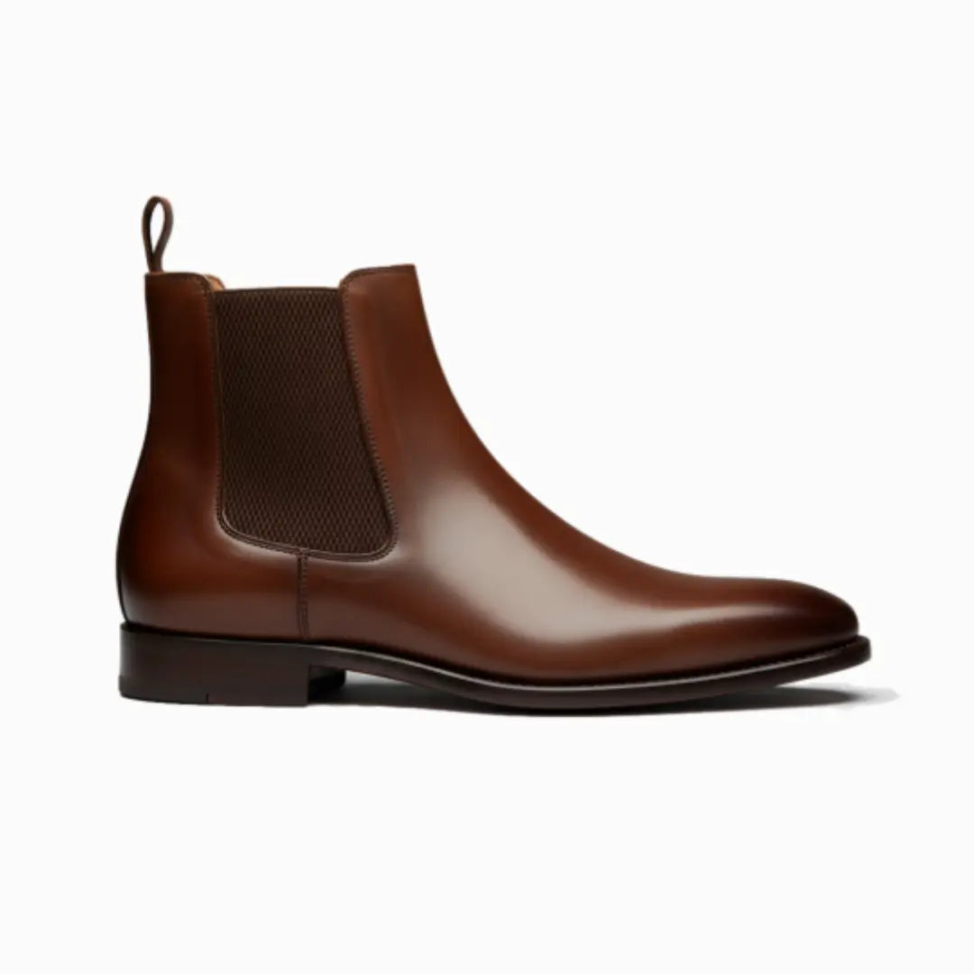 Men’s Chelsea Boots – Classic Leather British Style for Business & Casual Wear