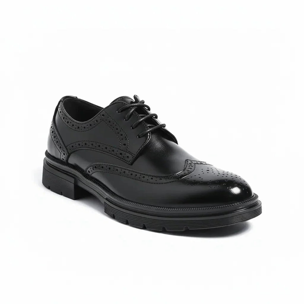 Zapatos Oxford clásicos de negocios para hombre – Derby cómodo