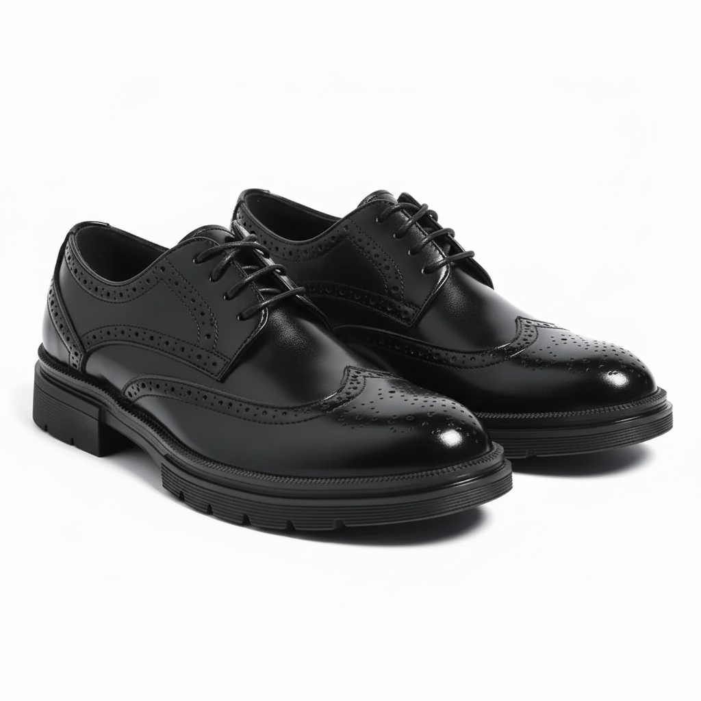 Zapatos Oxford clásicos de negocios para hombre – Derby cómodo