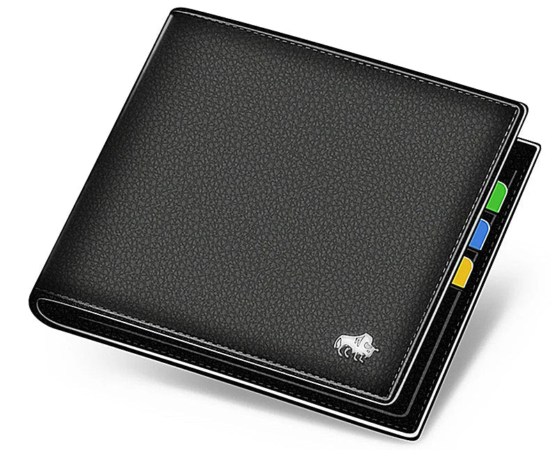 Petrallia Men’s Genuine Leather Wallet – Classic Premium Accessory for Everyday Elegance