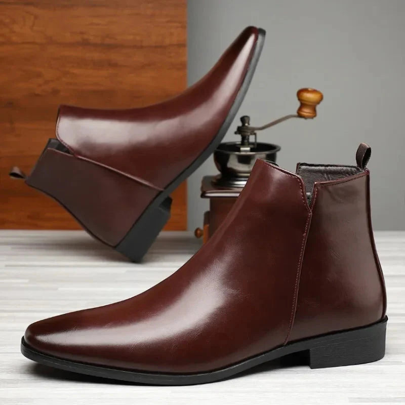 Men´s Leather Chelsea Boots British Style
