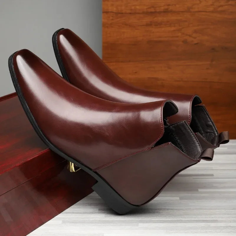 Men´s Leather Chelsea Boots British Style