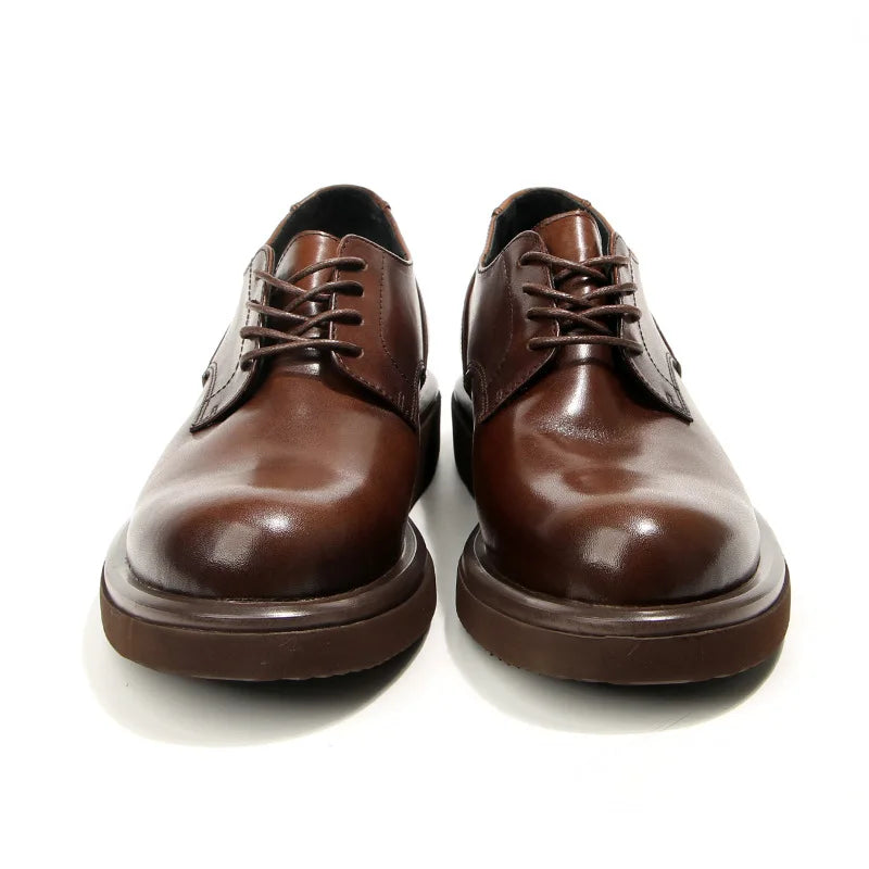 Casual Leather Shoes for Men – Breathable, Durable & Stylish