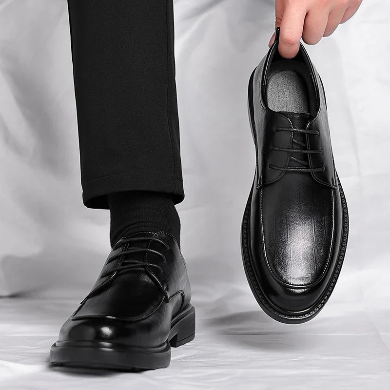 Genuine Leather Oxford Shoes